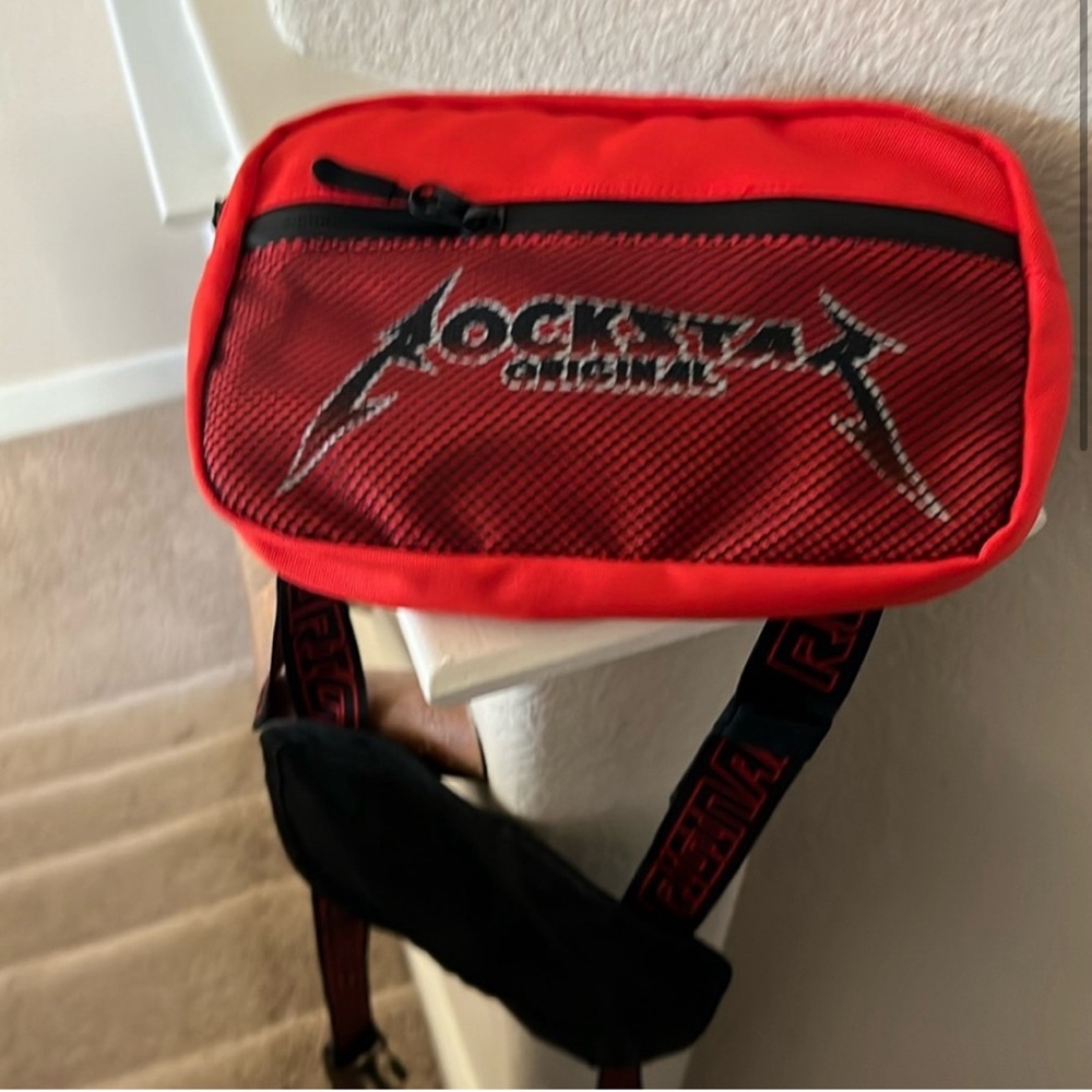 FINAL PRICE. rockstar chest bag NWT